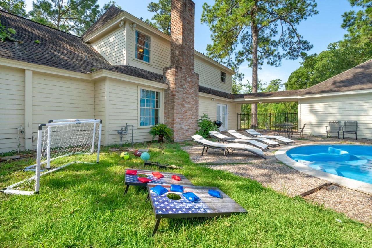 Pool Oasis Games Wifi Bbq Yard Sleep 16 Villa ฮูสตัน ภายนอก รูปภาพ